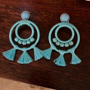 Baublebar turquoise statement earrings